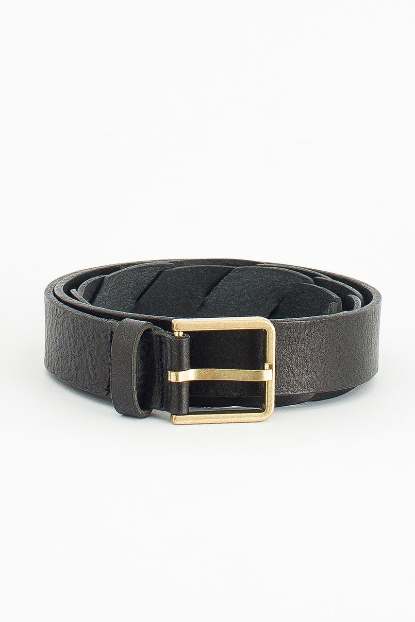 Stella Half Twist Belt, Black