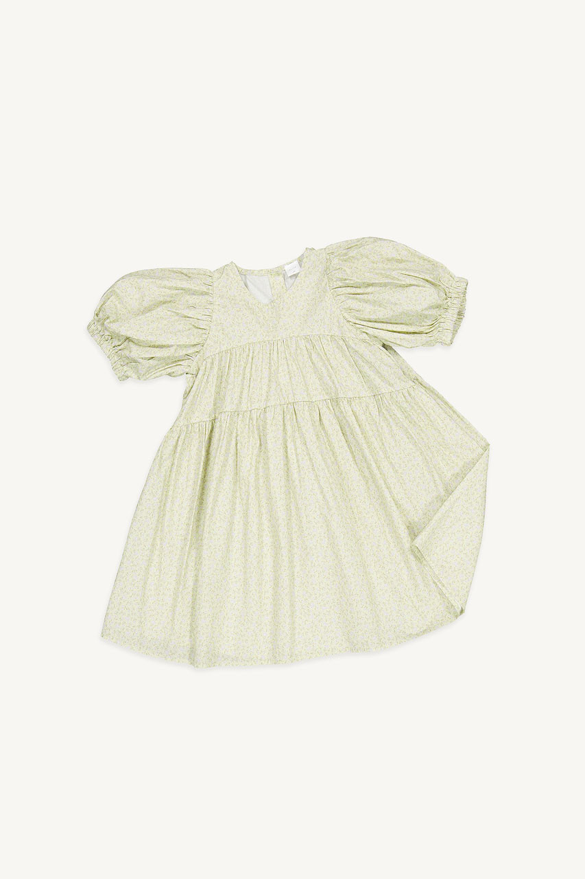 Mini Olive | Blossom Dress, Mint