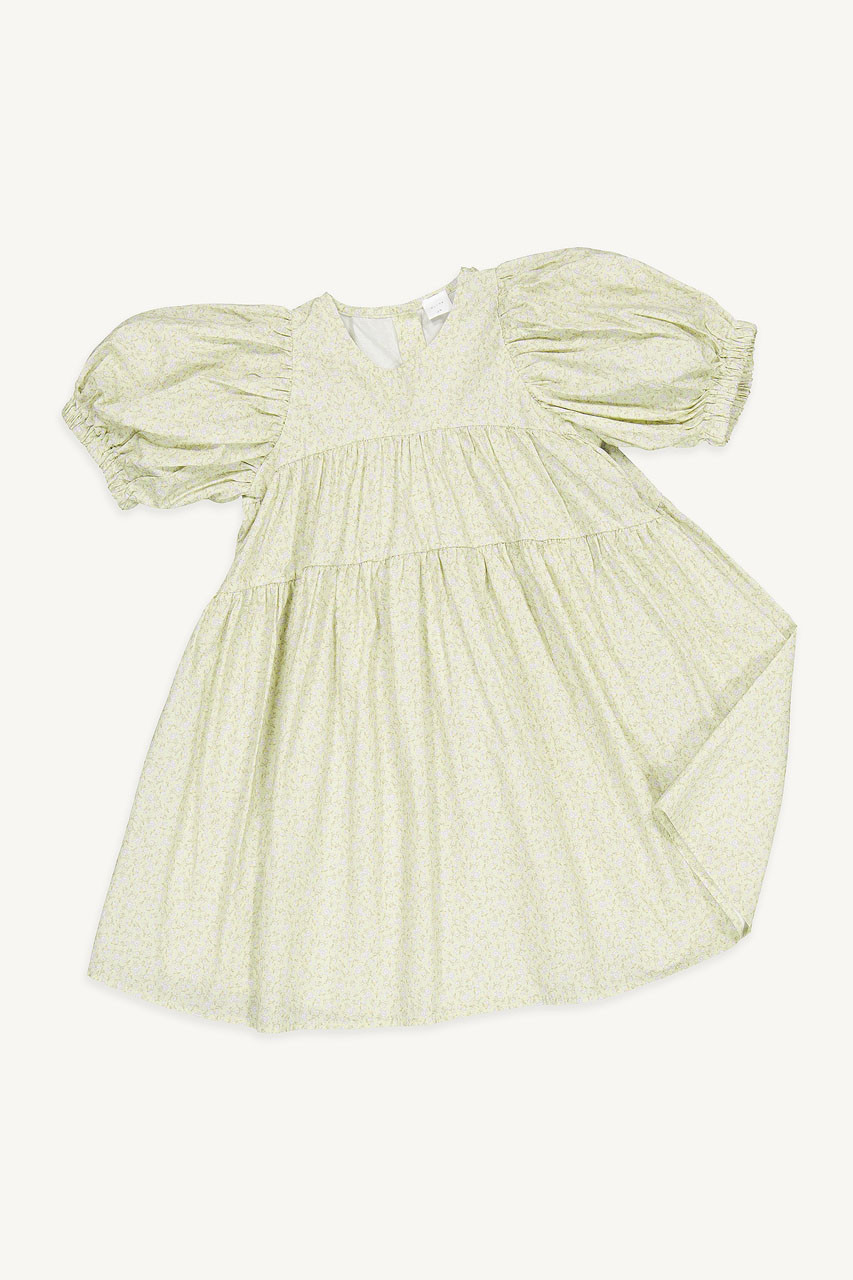 Mini Olive | Blossom Dress, Mint