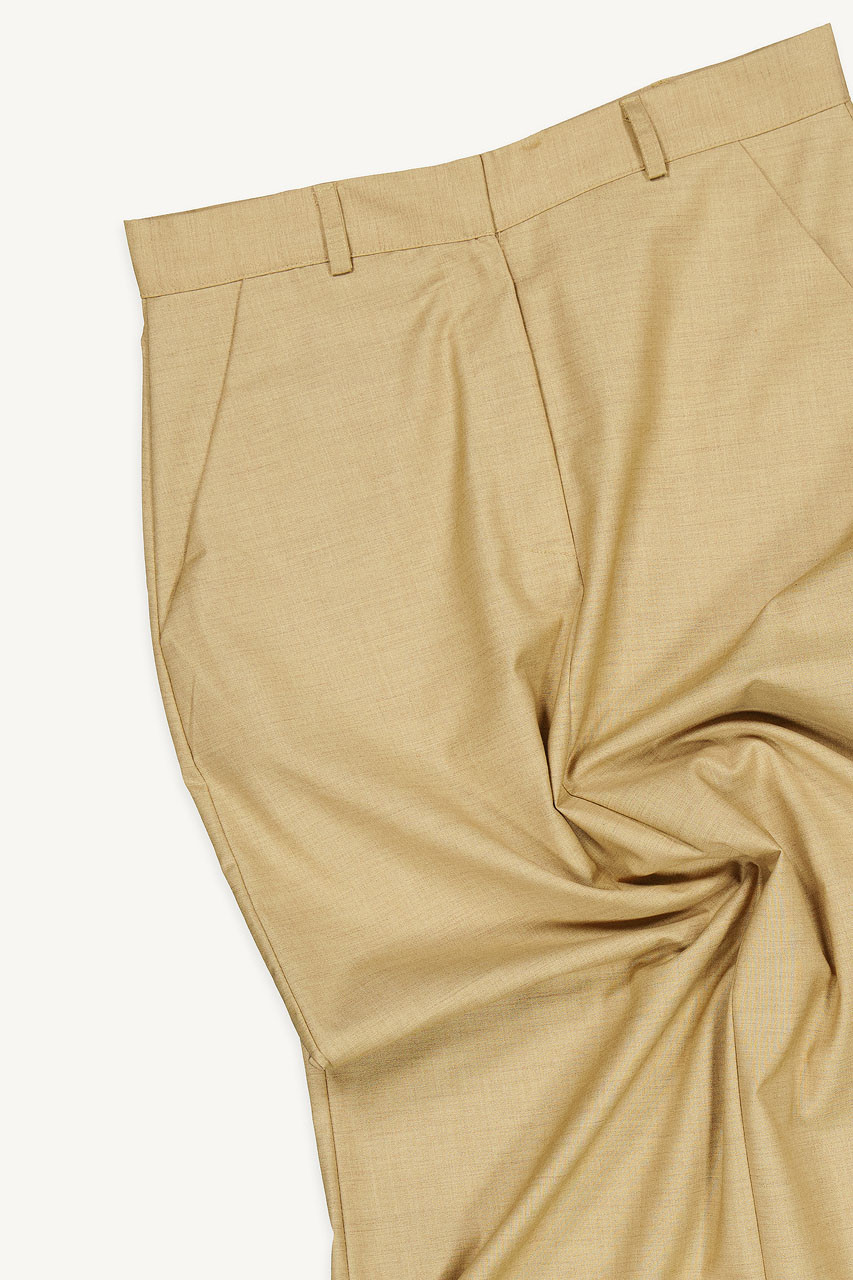 Tailored Maxi Skirt, Beige