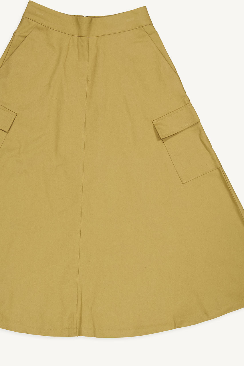 Daniel Cargo Skirt, Beige
