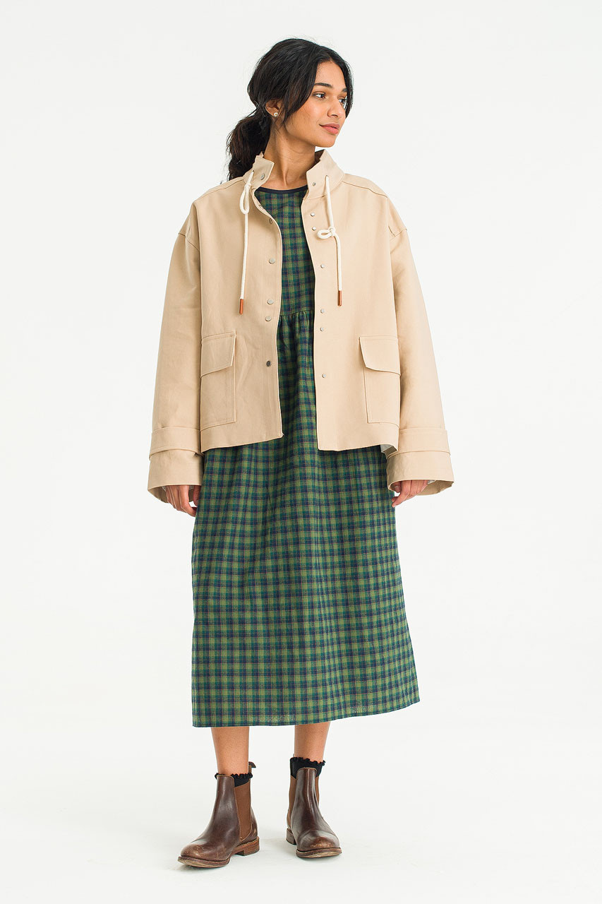 Soya Cotton Field Jacket, Beige