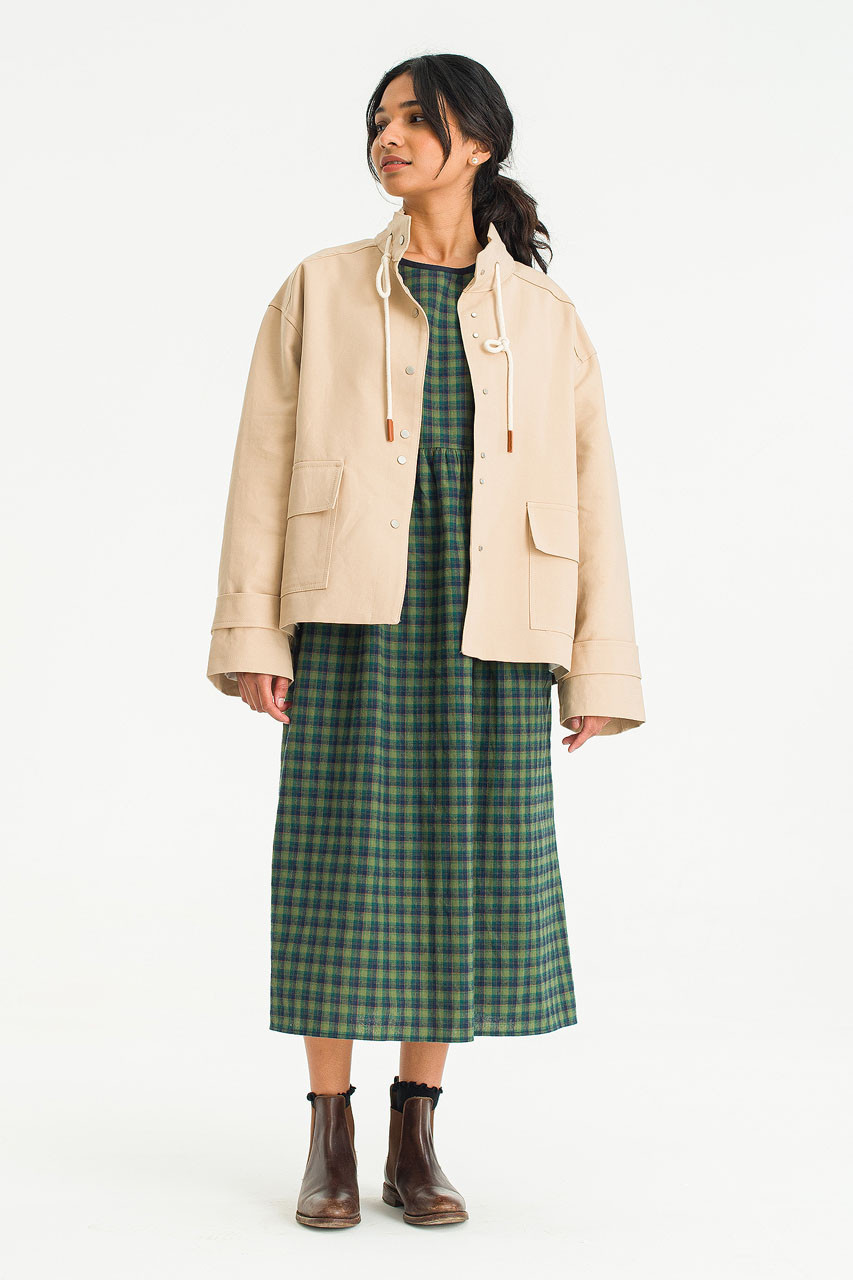 Soya Cotton Field Jacket, Beige