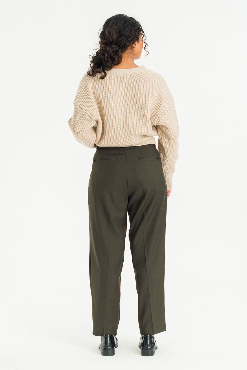 Hikiri Belted Cardigan, Beige