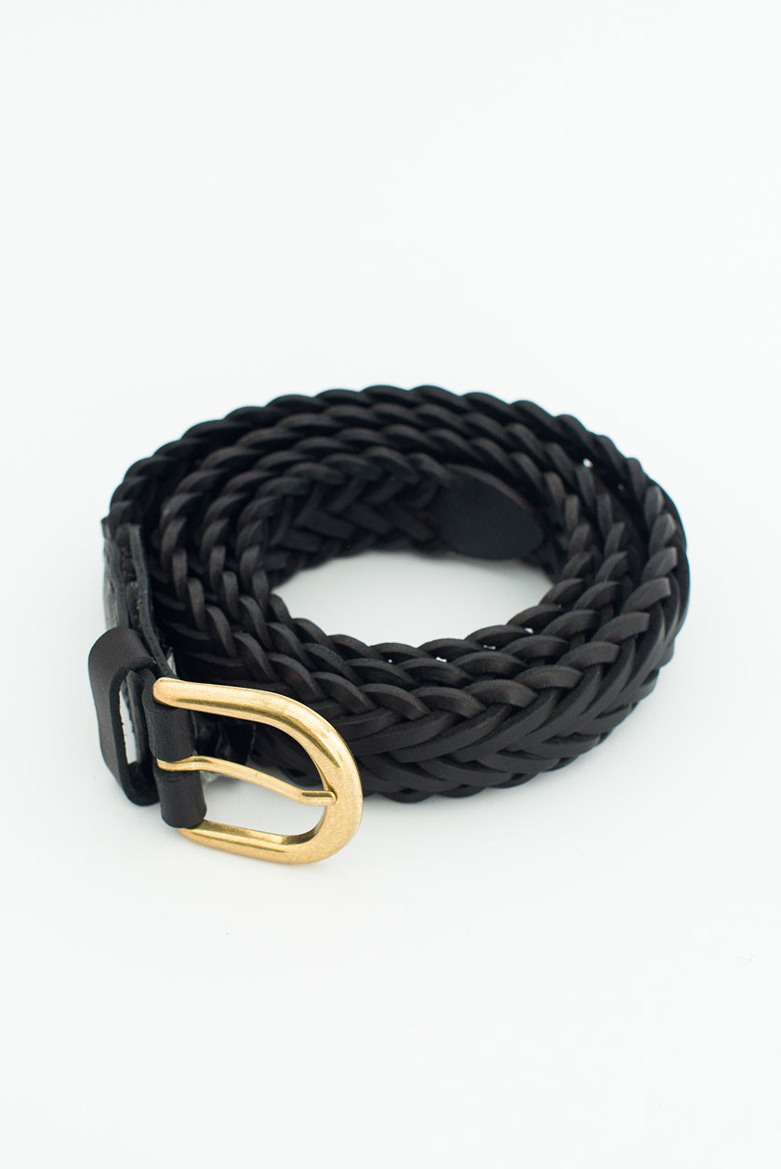 V Mesh Belt, Black