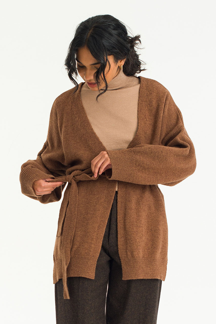 Mona Roll Neck Jumper, Beige