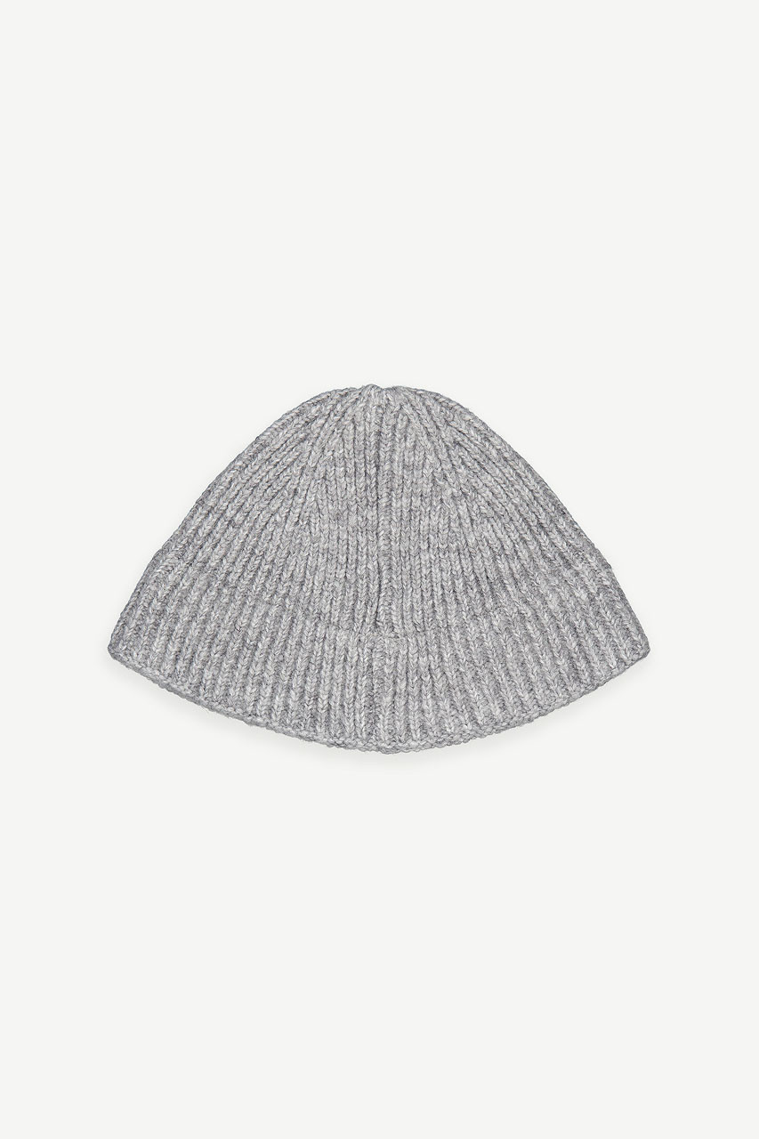 Keiko Knit Bucket Hat, Grey