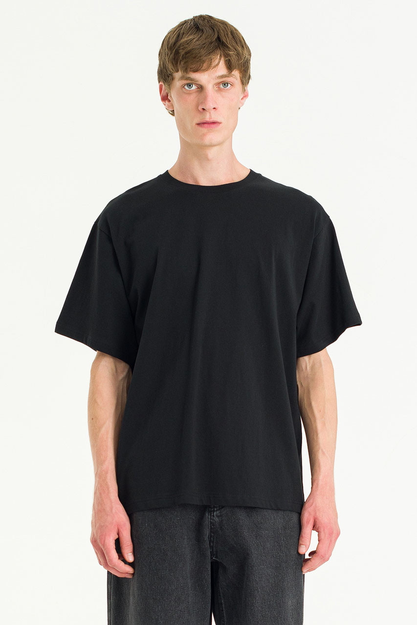 Menswear | Pale Short Sleeve Tee, Black