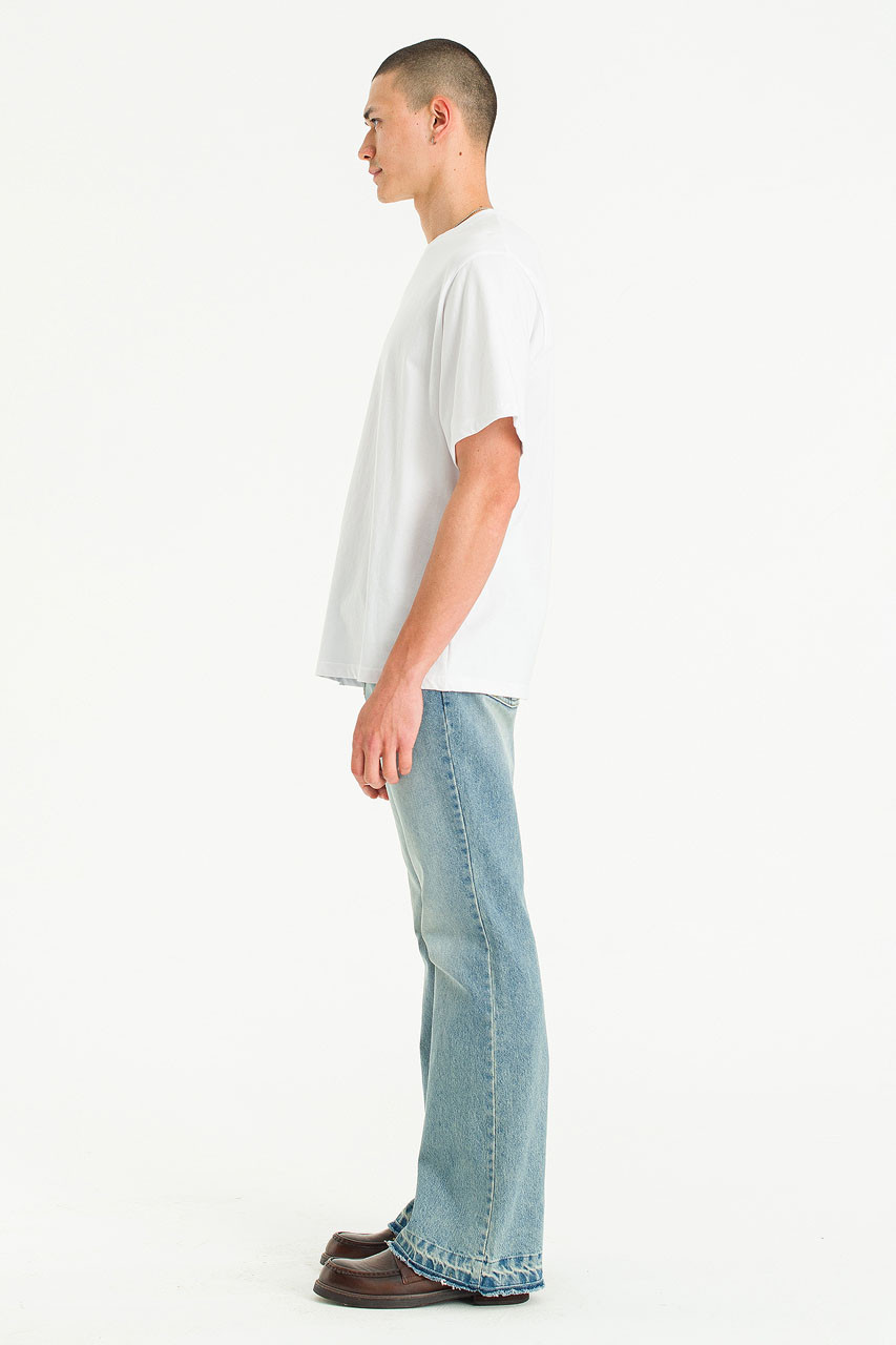 Menswear | Pale Short Sleeve Tee, White