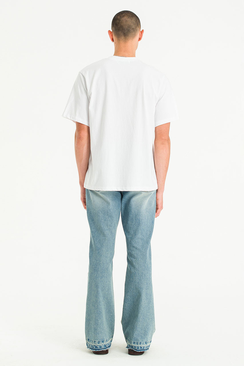 Menswear | Pale Short Sleeve Tee, White