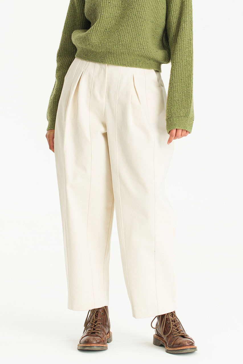 Frank Balloon Pants, Ivory