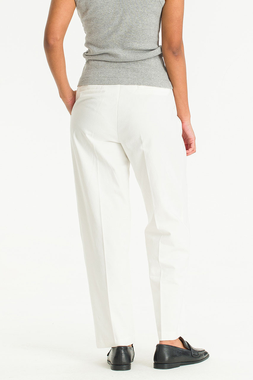 GABRIELE PASINI チノパン アイボリー Gabriela Pintuck Chino, Ivory
