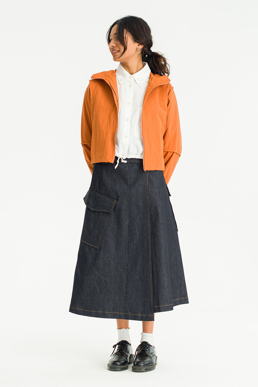 Hina Hoody Jacket, Orange
