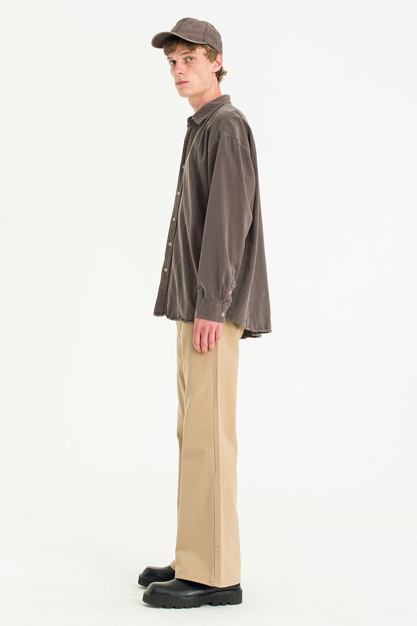 Menswear | Overdyed Shirt, Brown