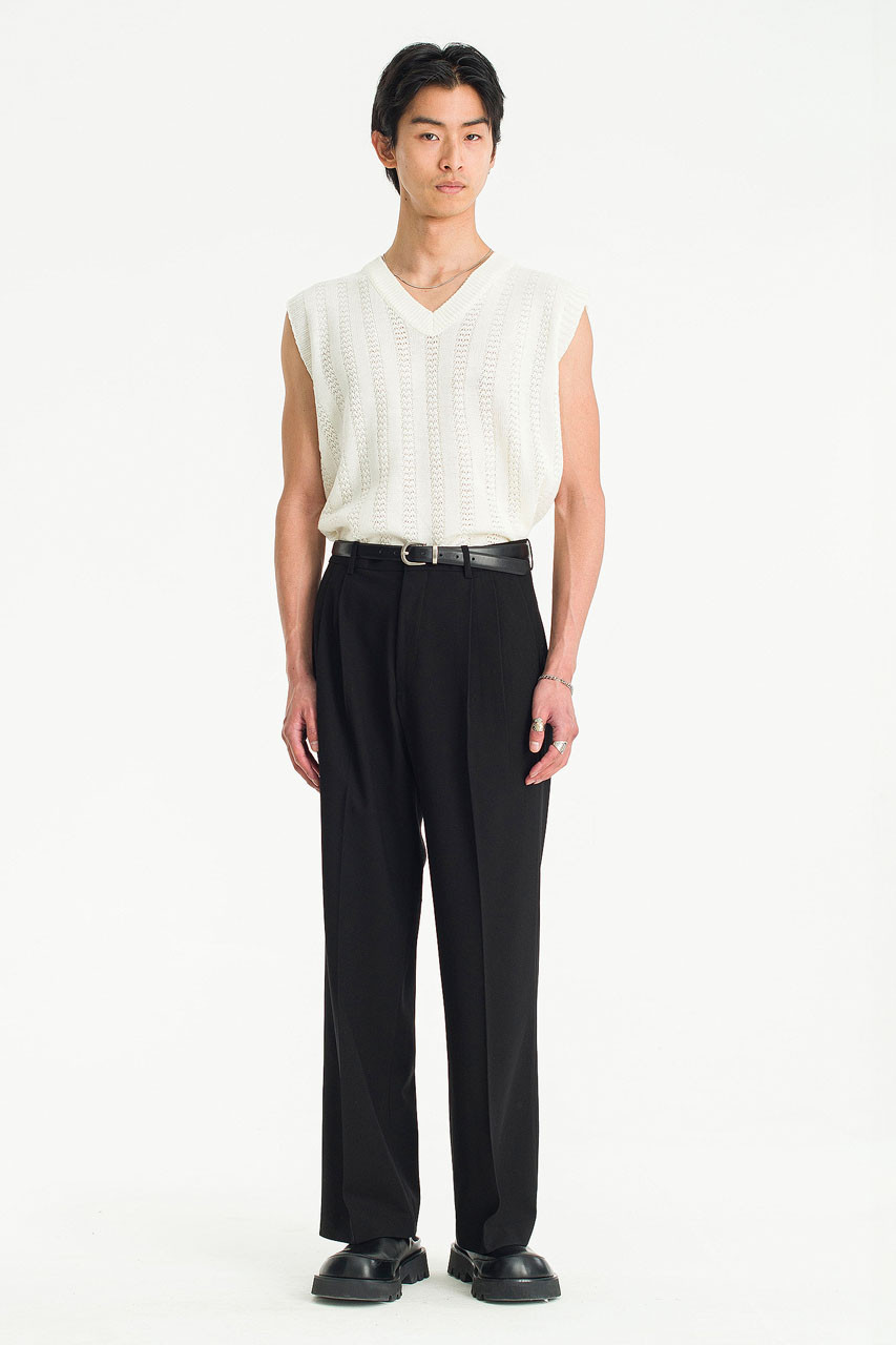 Menswear | Dense Slacks, Black