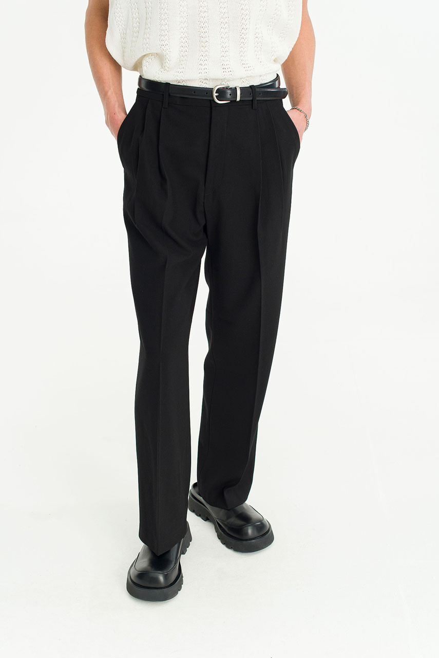パンツ black order slacks Menswear | Dense Slacks, Black