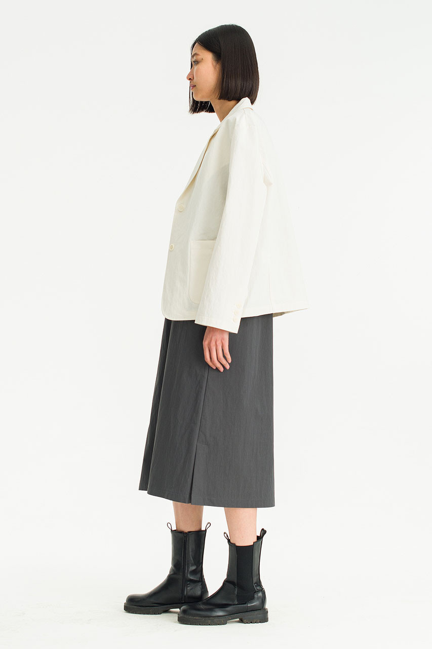 Cecilia  Twill Jacket, Ivory