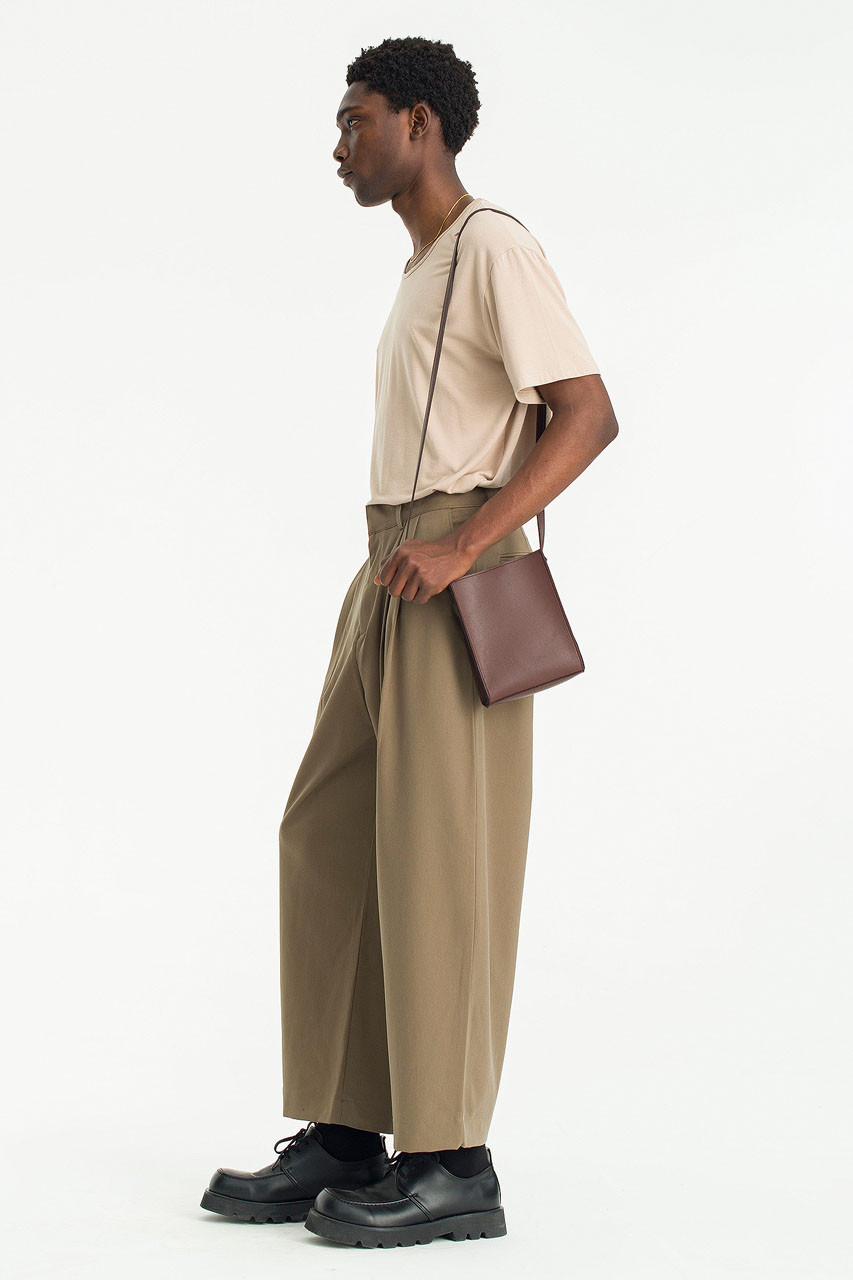 Menswear | Suit Balloon Pants, Beige