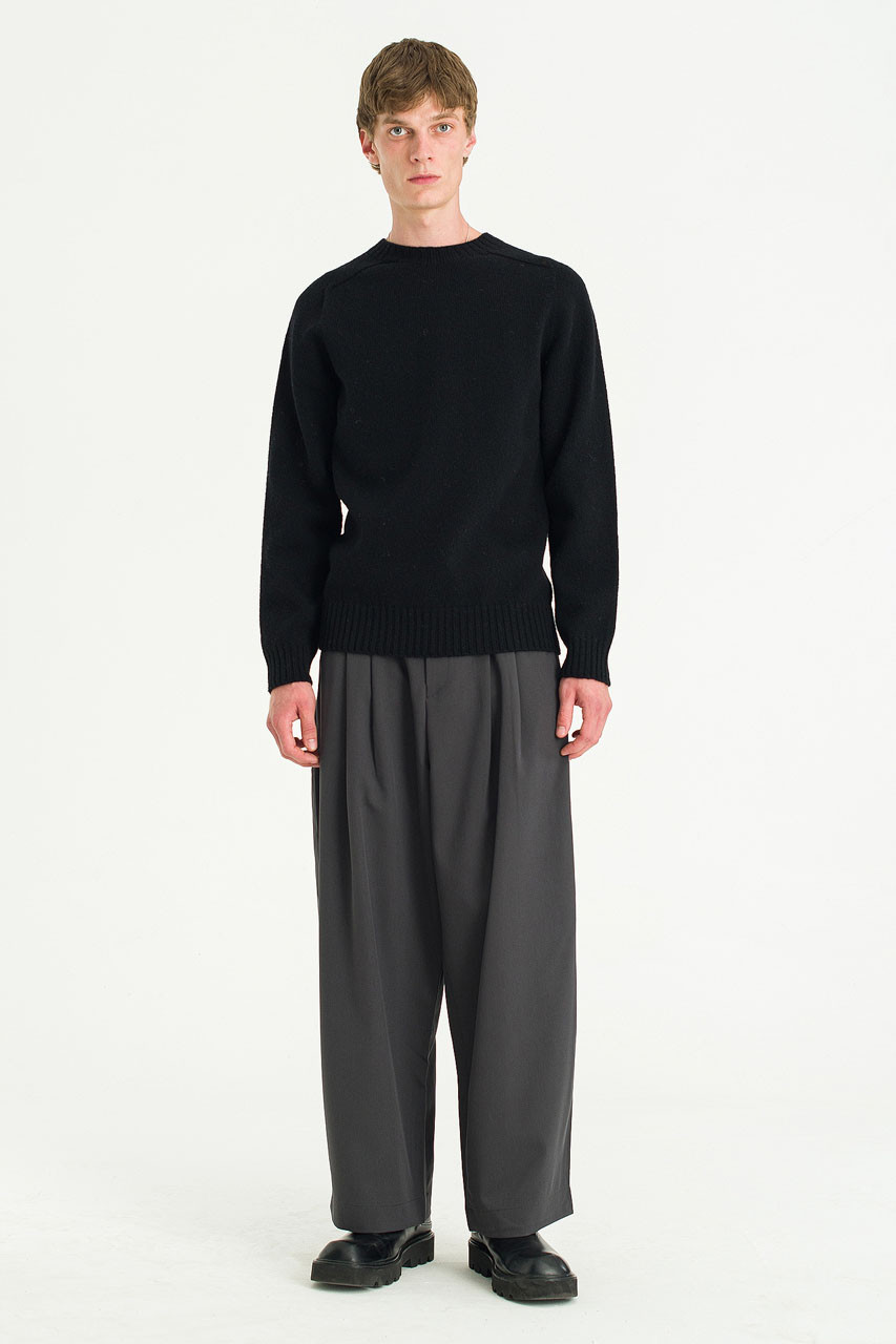 Menswear | Suit Balloon Pants, Charcoal