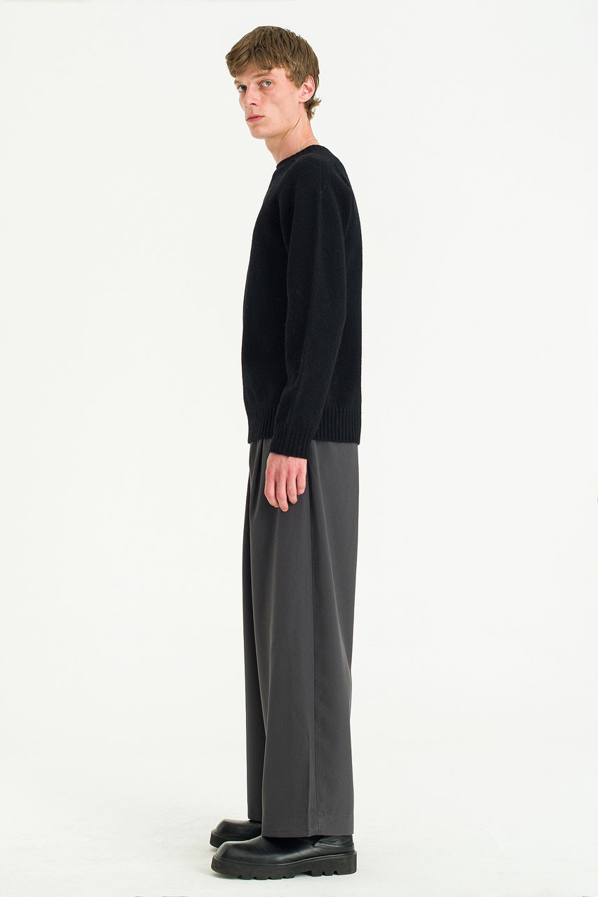 Menswear | Suit Balloon Pants, Charcoal