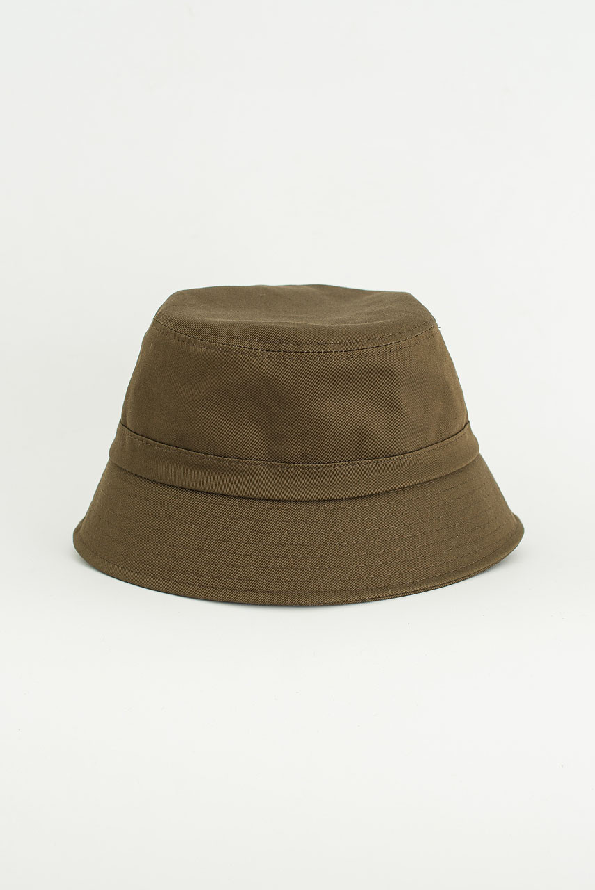Cotton Twill Bucket Hat, Khaki