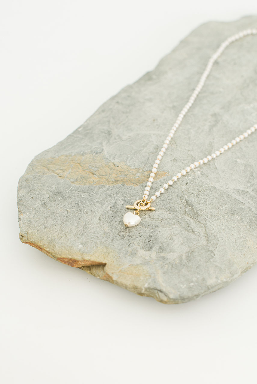 Thea Circle And Post Choker, Gold Colour Plated