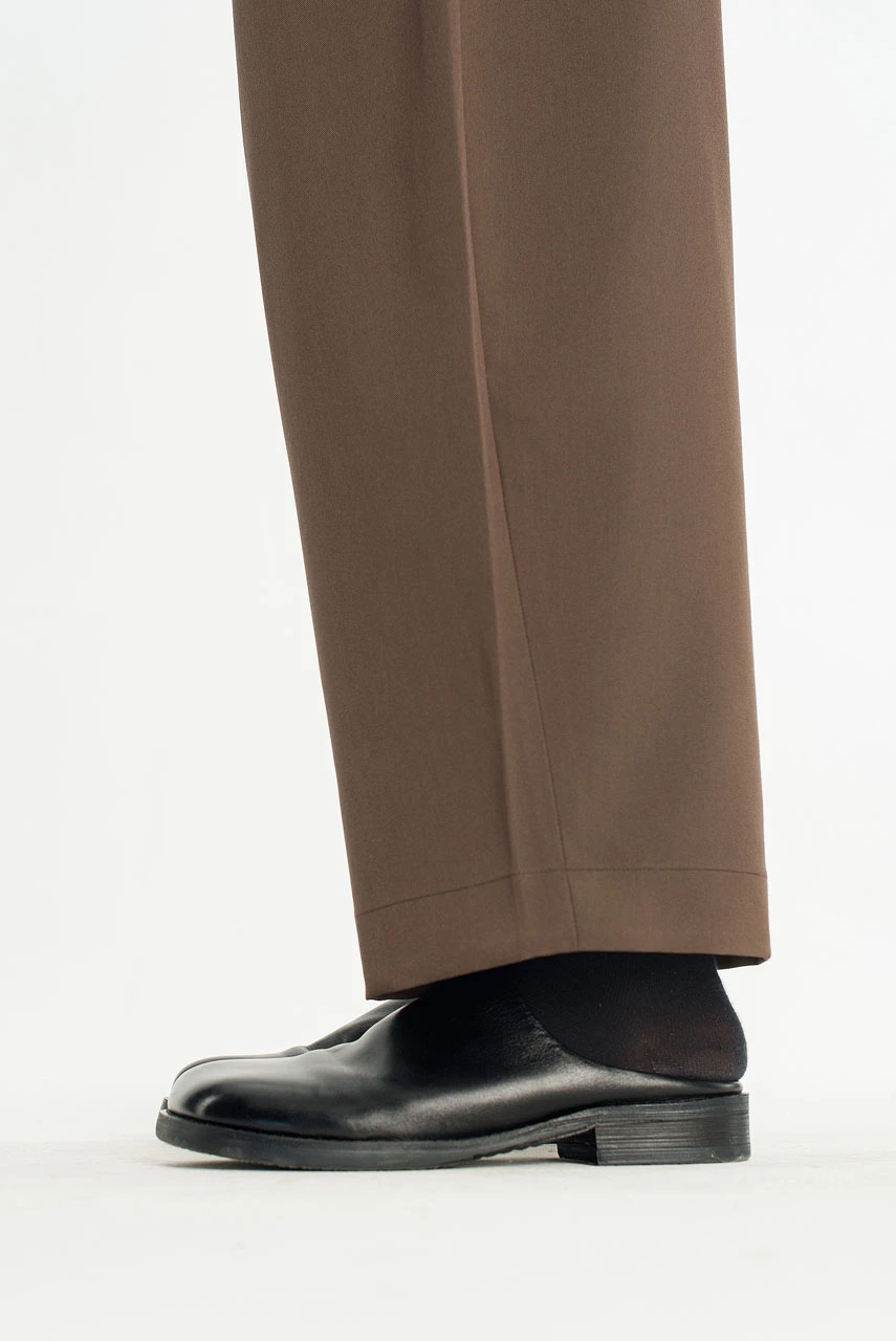 Menswear | Suit Balloon Pants, Brown