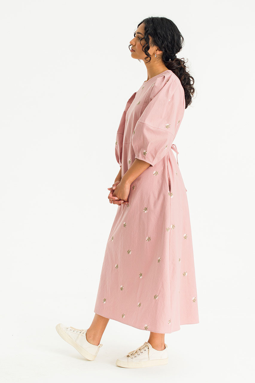 Purton Floral Dress, Pink