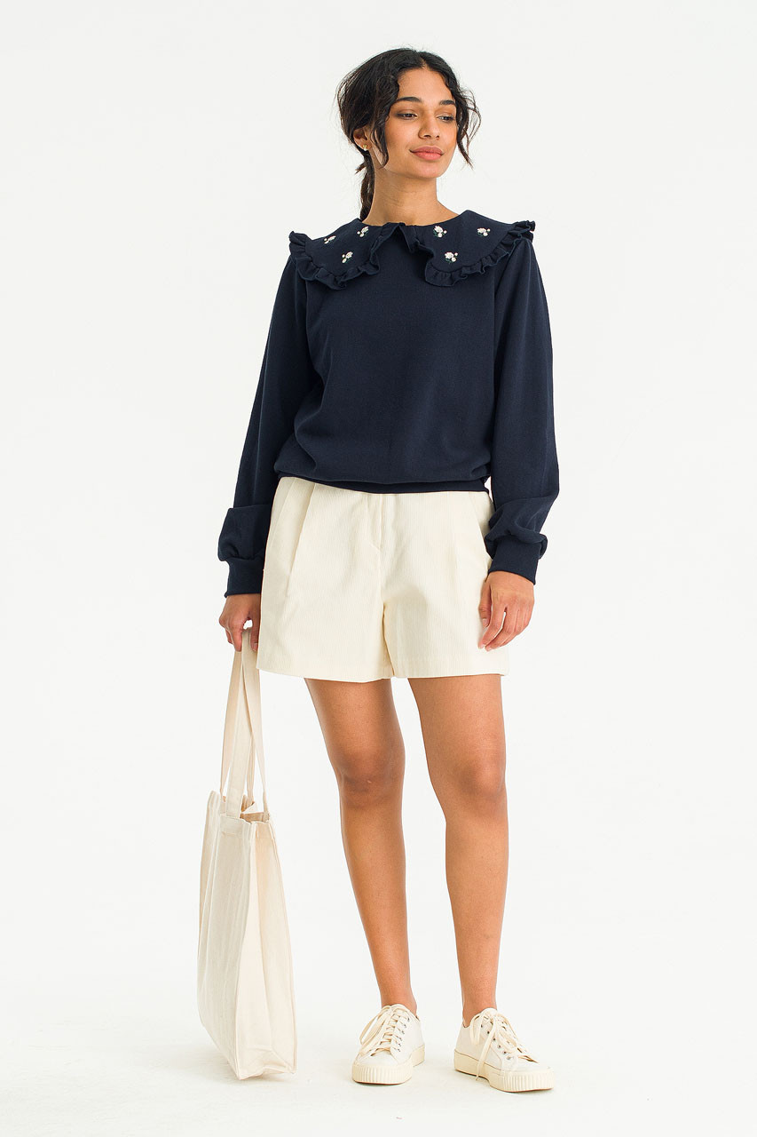 Chiyo Cord Short, Cream