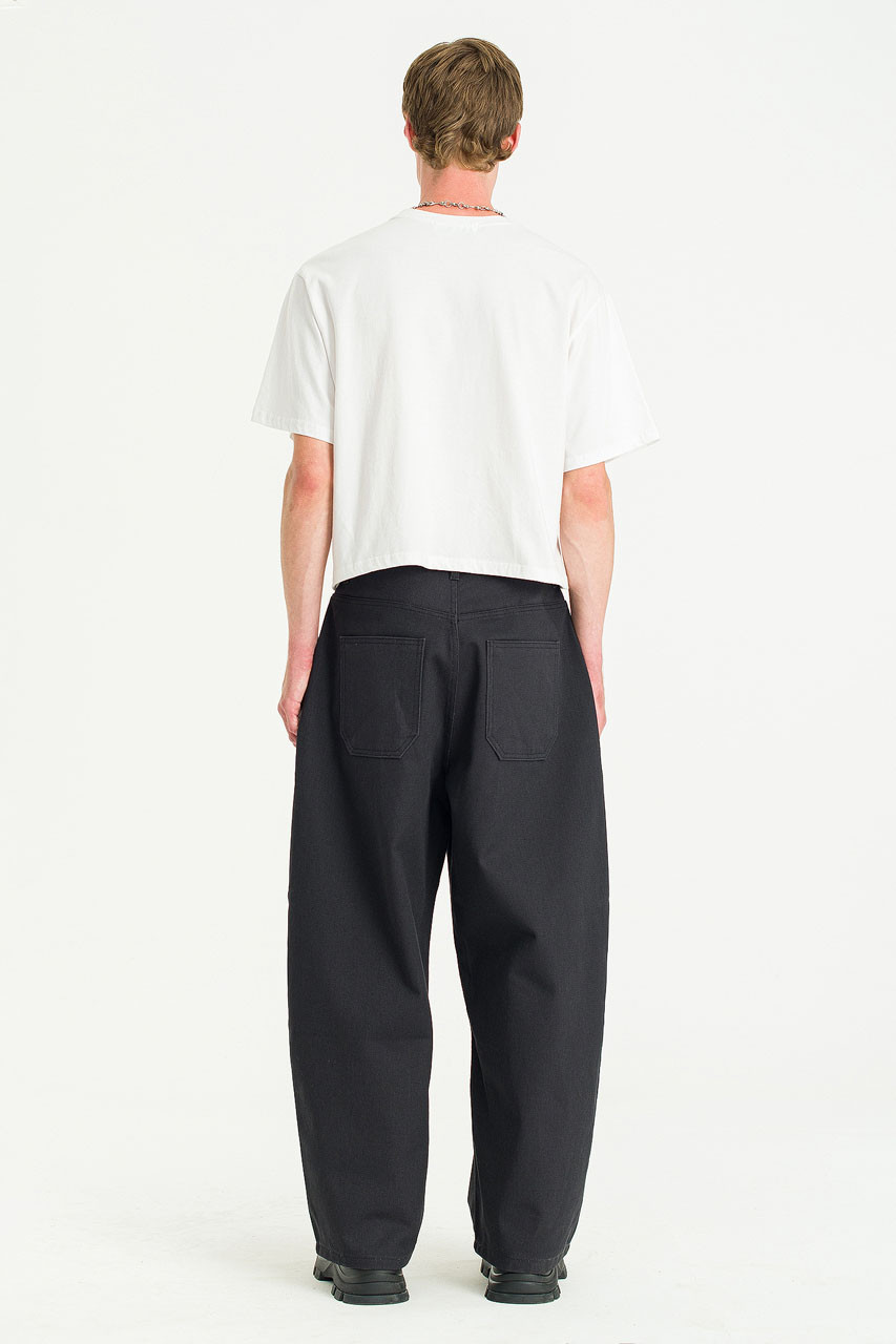 Menswear | Twill Tobi Pants, Black 