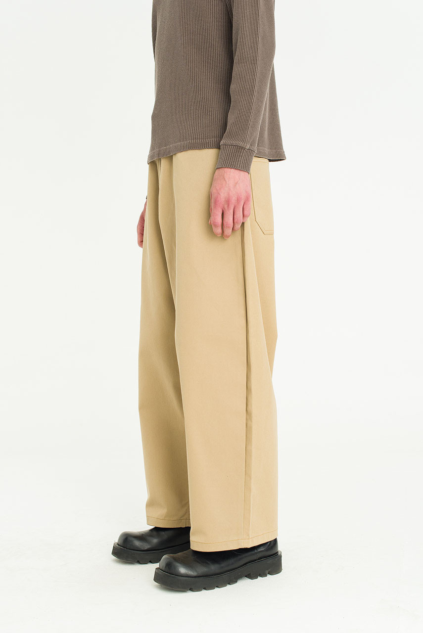 Menswear | Twill Tobi Pants, Beige