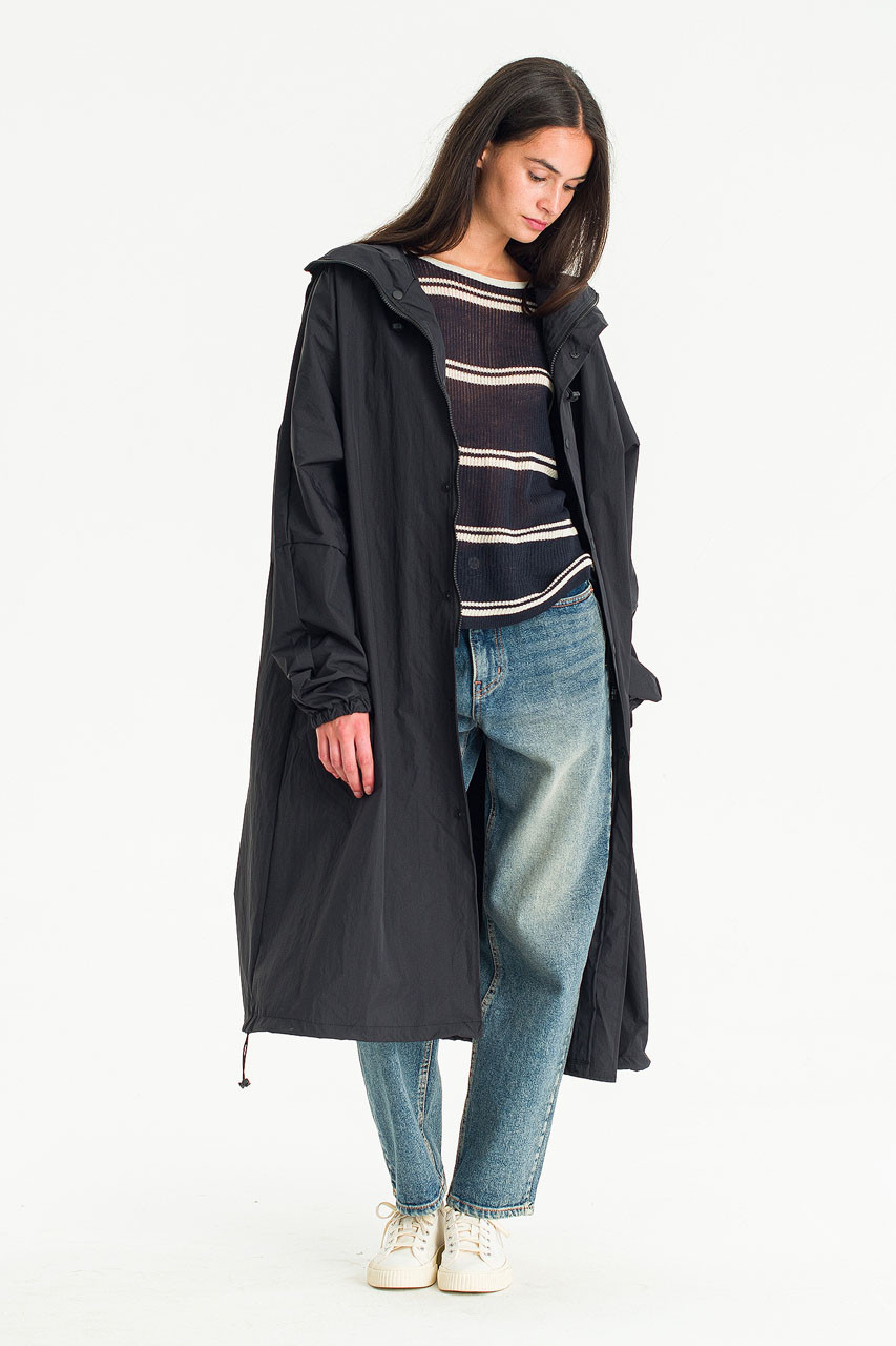 Luna Rain Coat, Black
