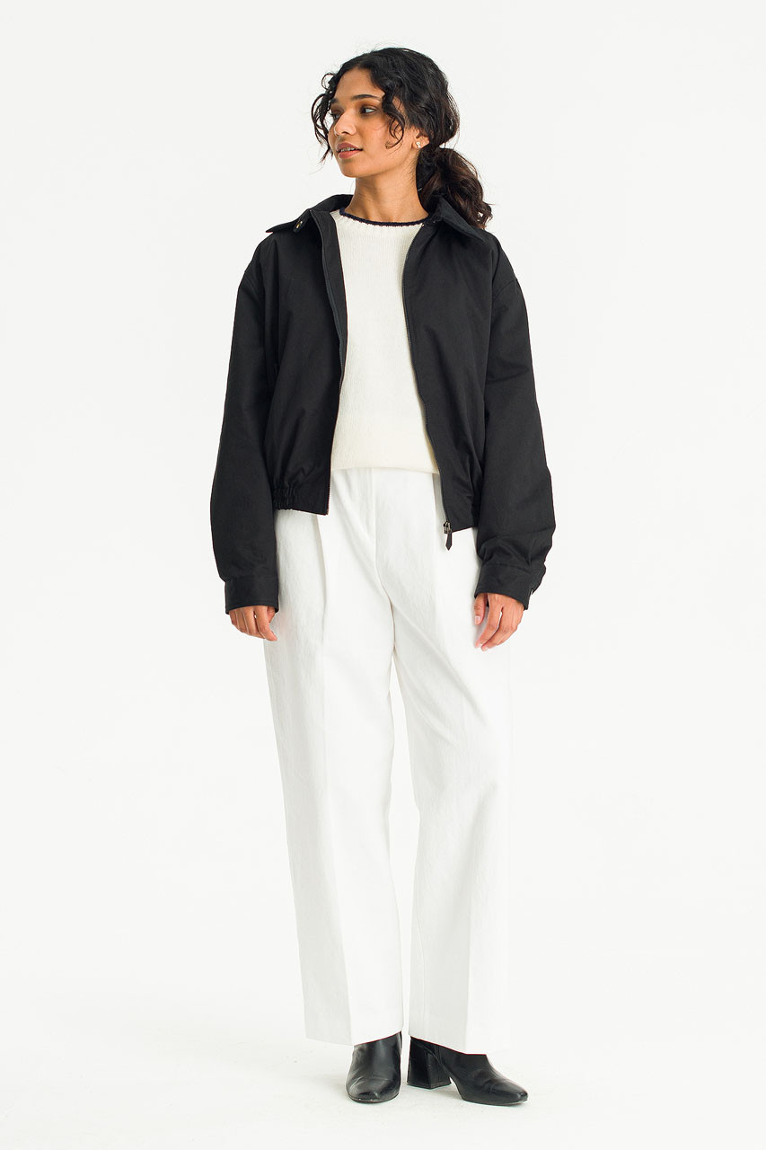 Haim Cotton Pleated Pants, White