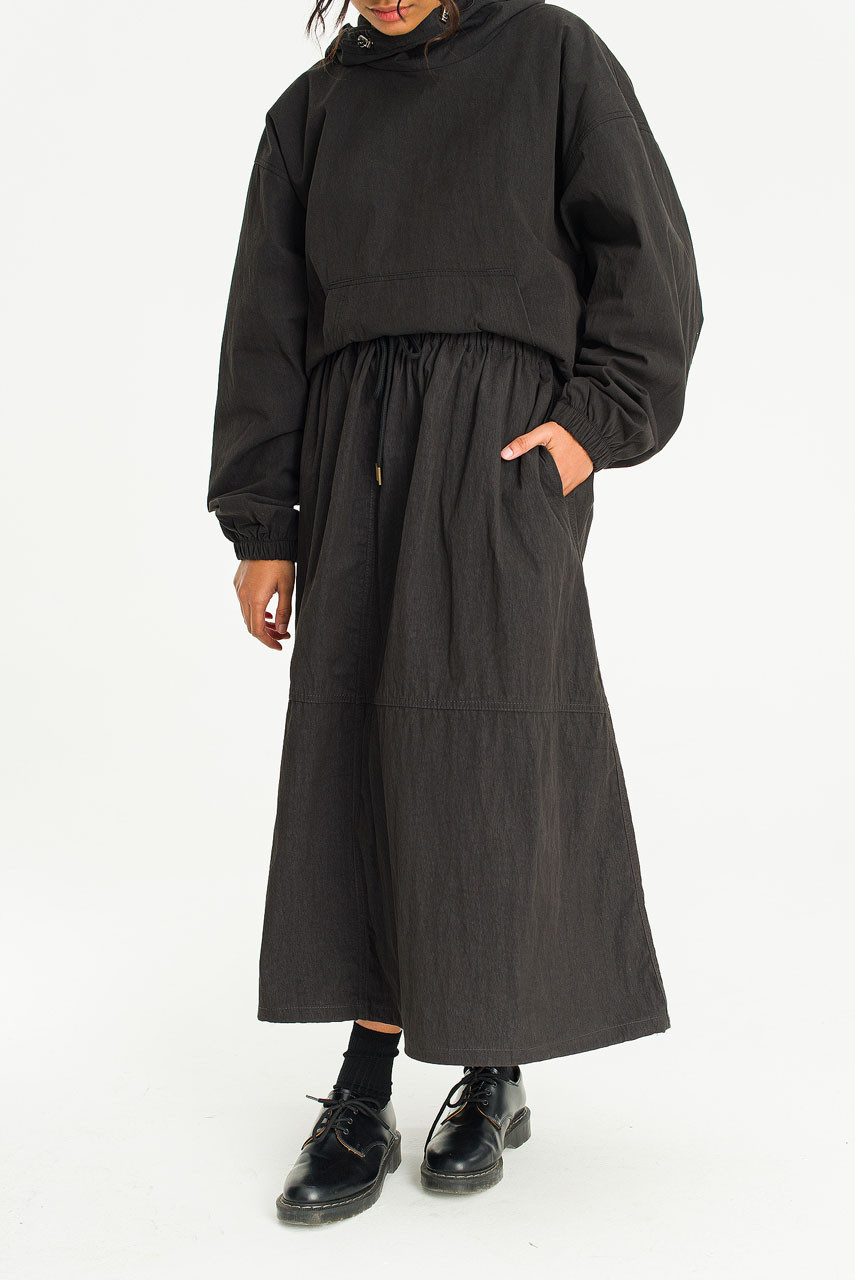 Kona Balloon Skirt, Black