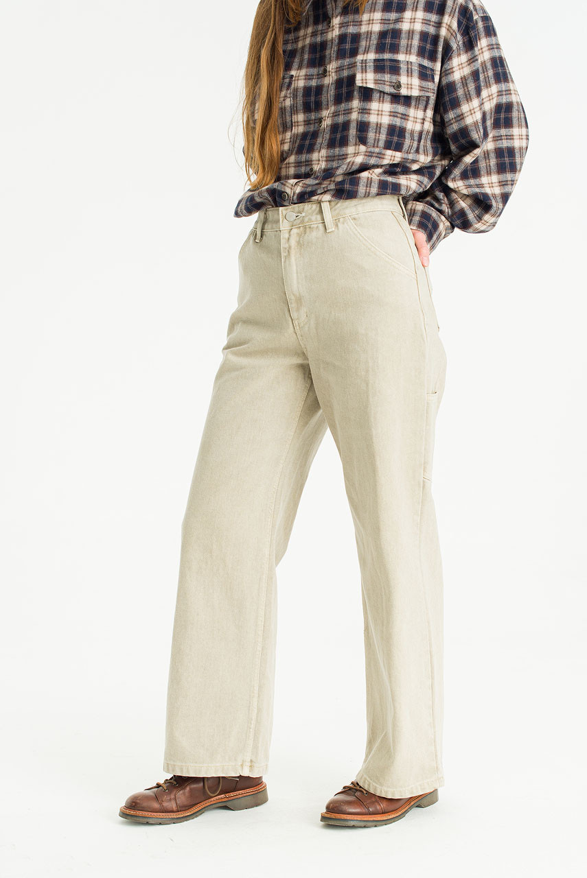 Ami Carpenter Pants, Beige