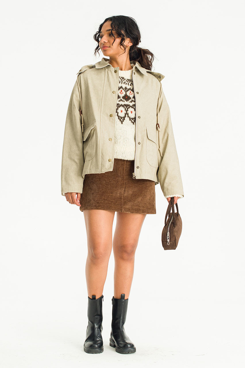 Hood Hunting Jacket, Beige