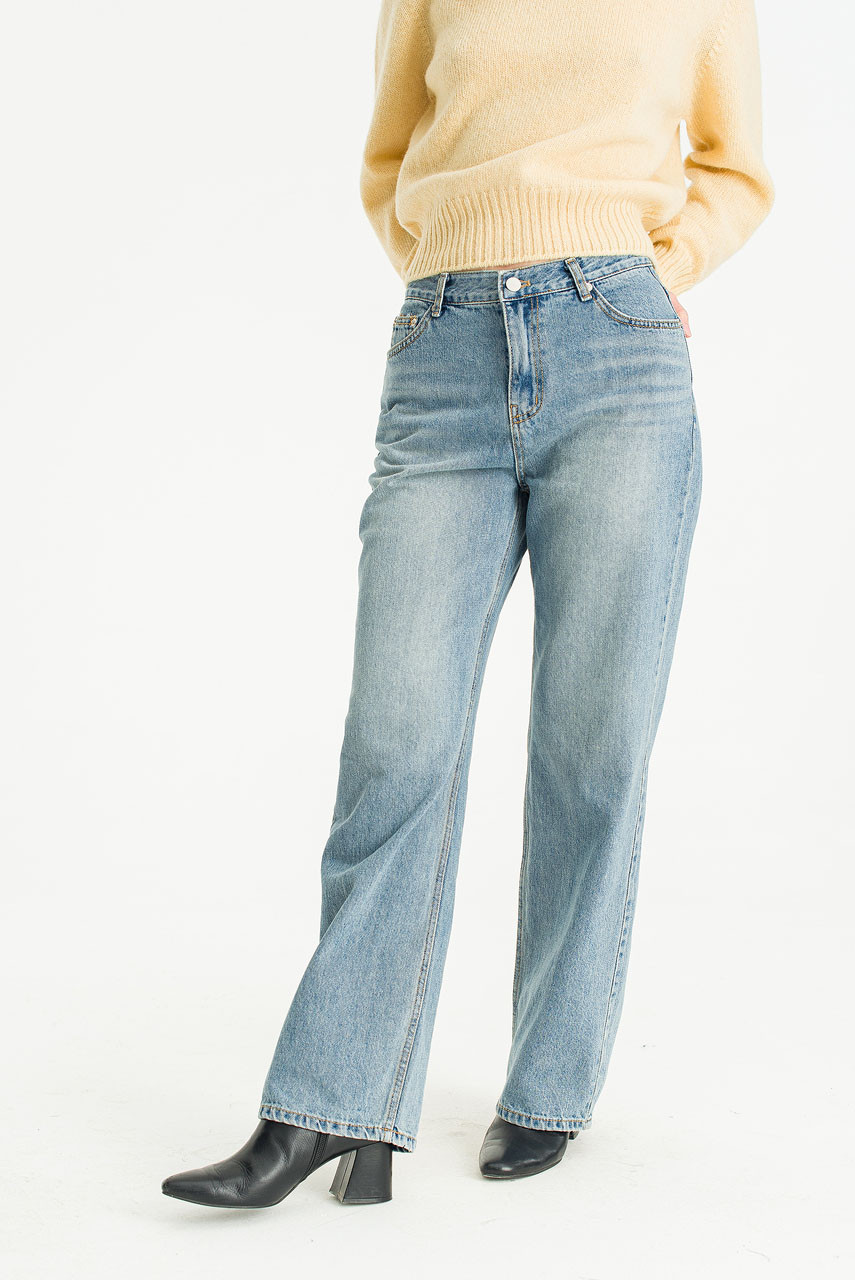 Tai Mid Blue Washed Jean, Mid Blue