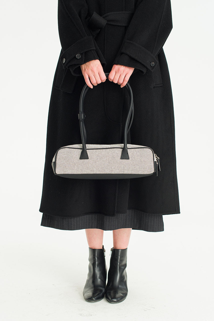 Combi Colour Baguette Bag, Black