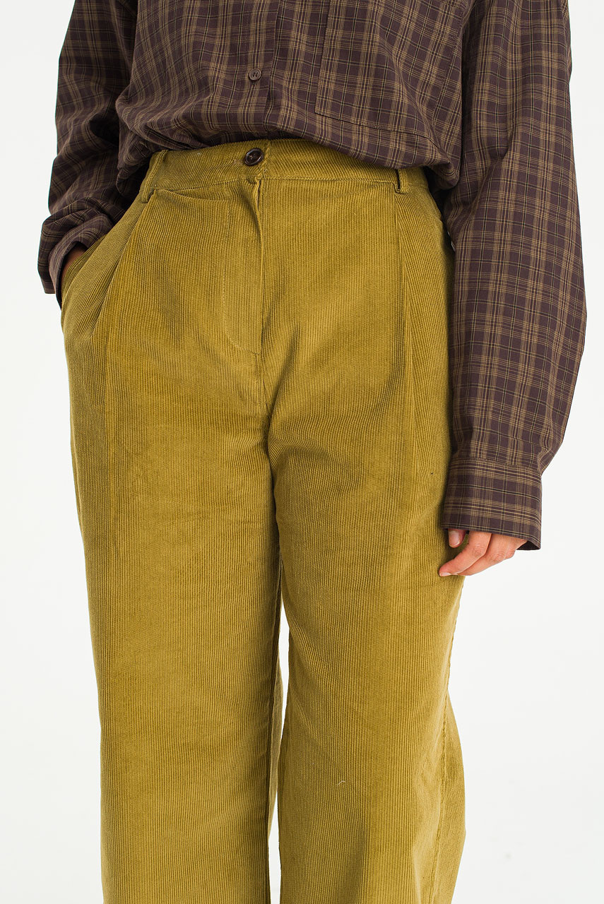 【カーキ（36）】One Tuck Trouser カーキ（36）】One Tuck Trouser 【公式通販】