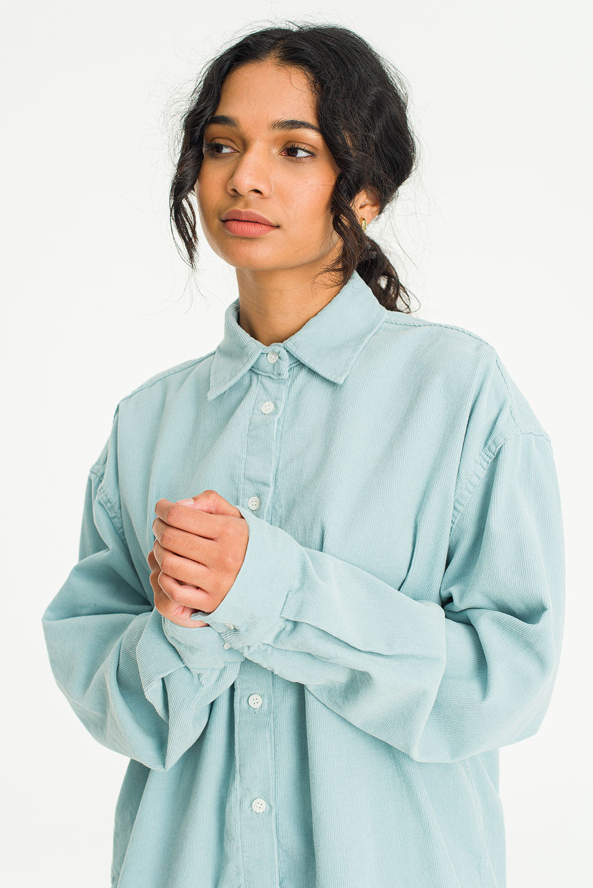 Collett Cord Shirt, Blue
