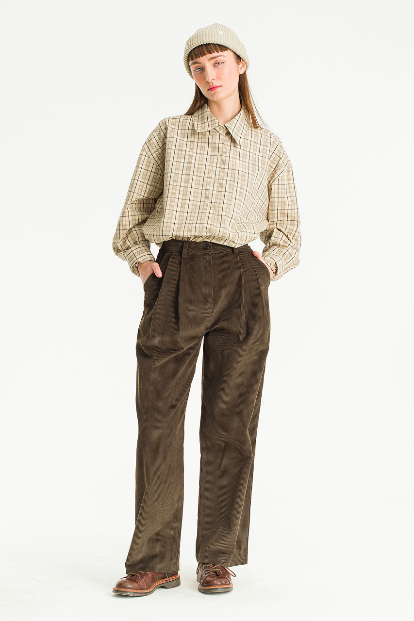 Ann Cord Pants, Brown