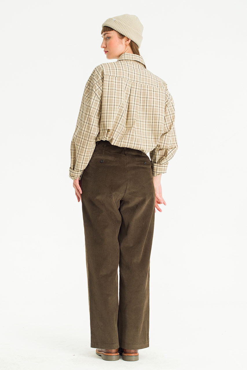 Ann Cord Pants, Brown