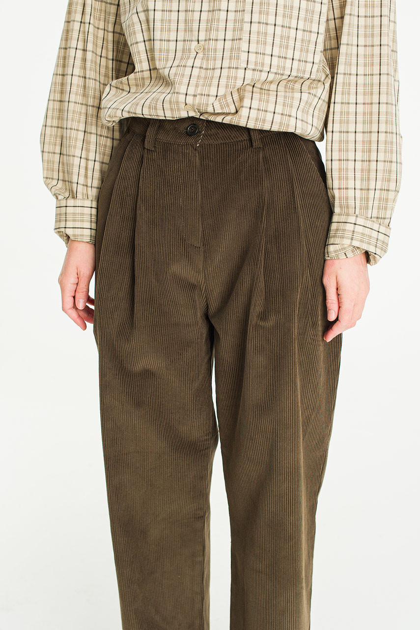 Ann Cord Pants, Brown