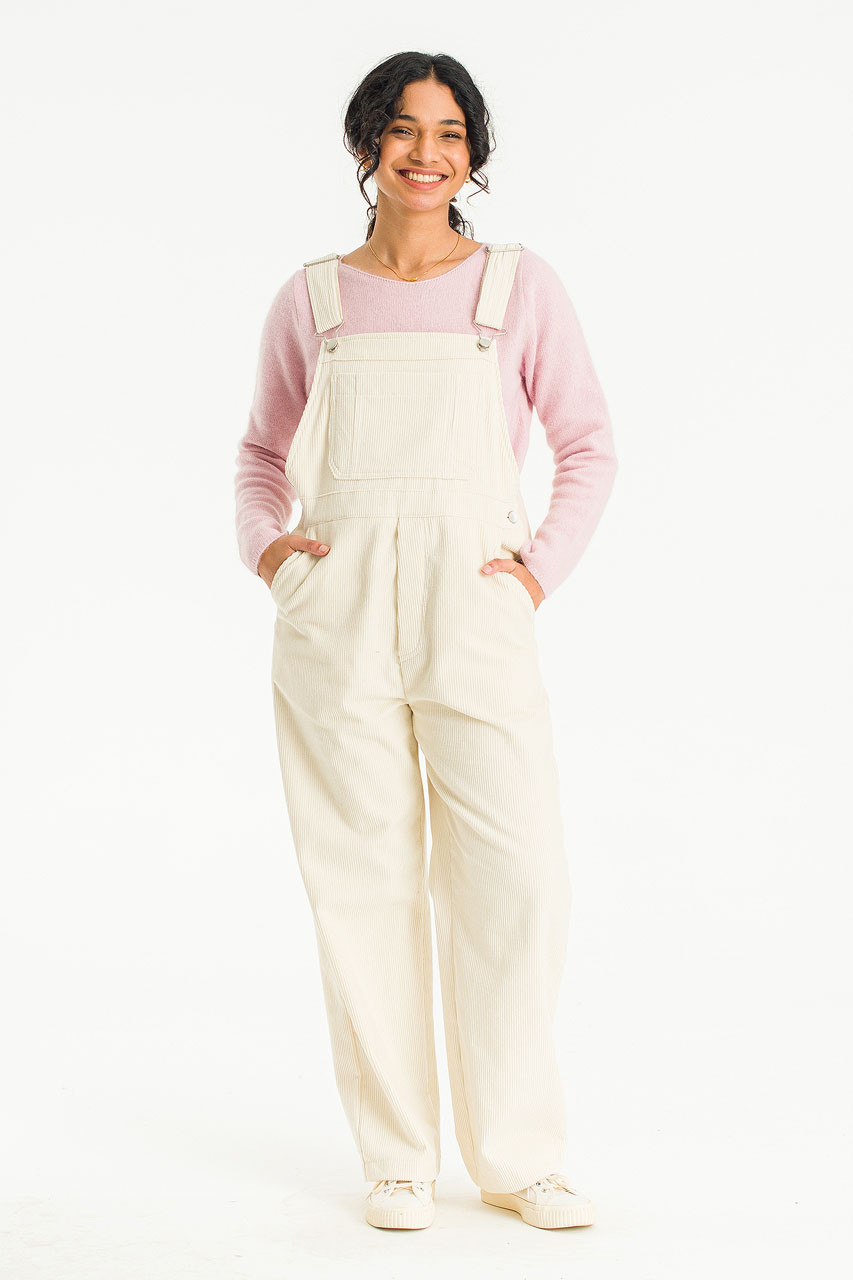 Kyo Cord Dungaree, Cream