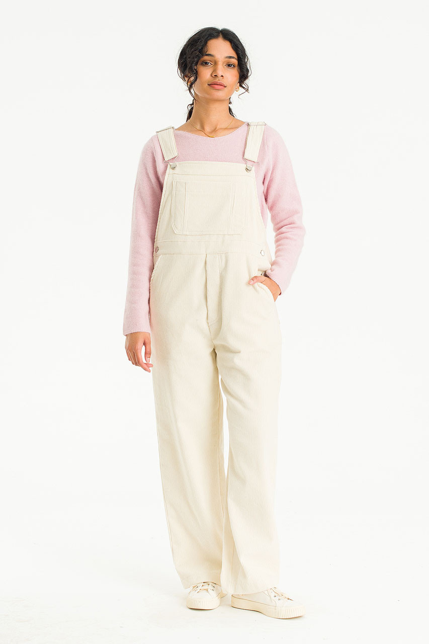 Kyo Cord Dungaree, Cream