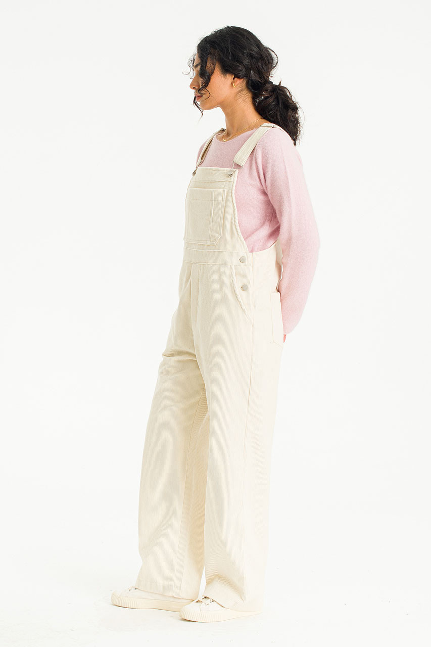 Kyo Cord Dungaree, Cream