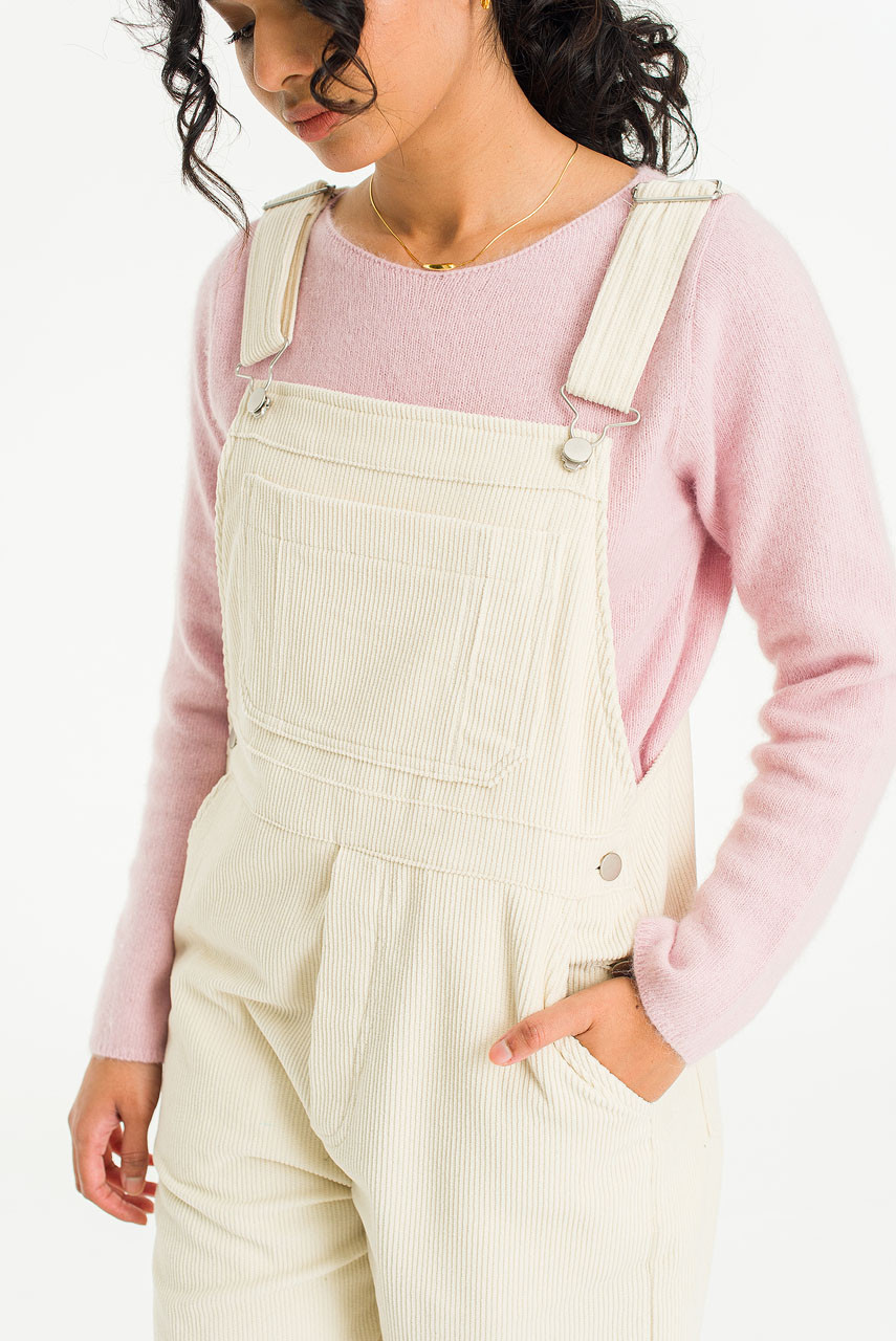 Kyo Cord Dungaree, Cream