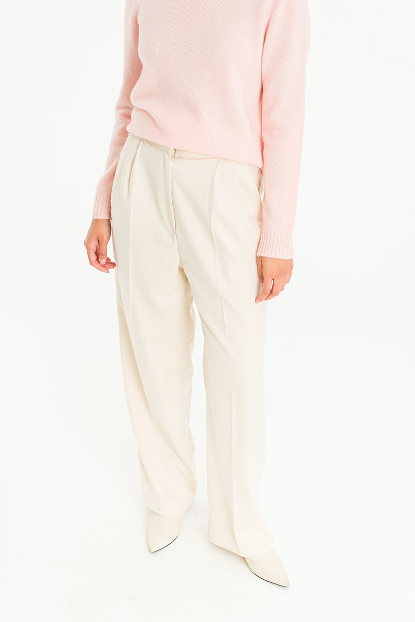 Hina Daily Slacks, Cream