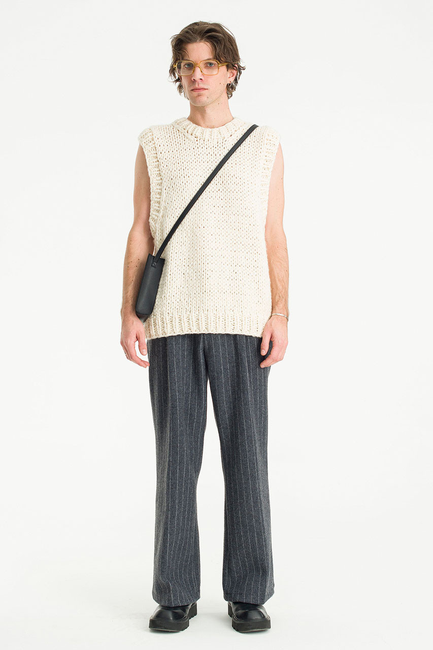 Menswear | Handmade Vest, Beige