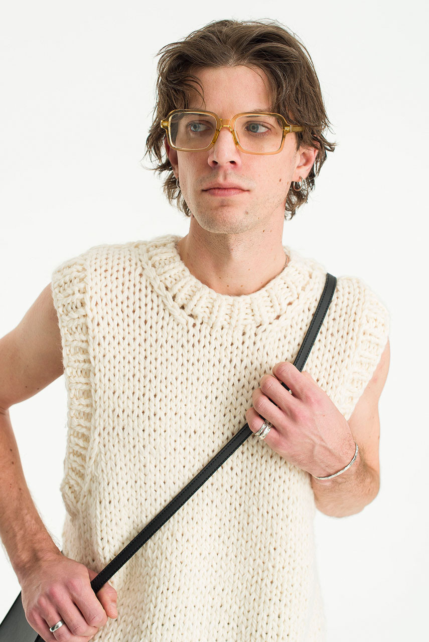 Menswear | Handmade Vest, Beige
